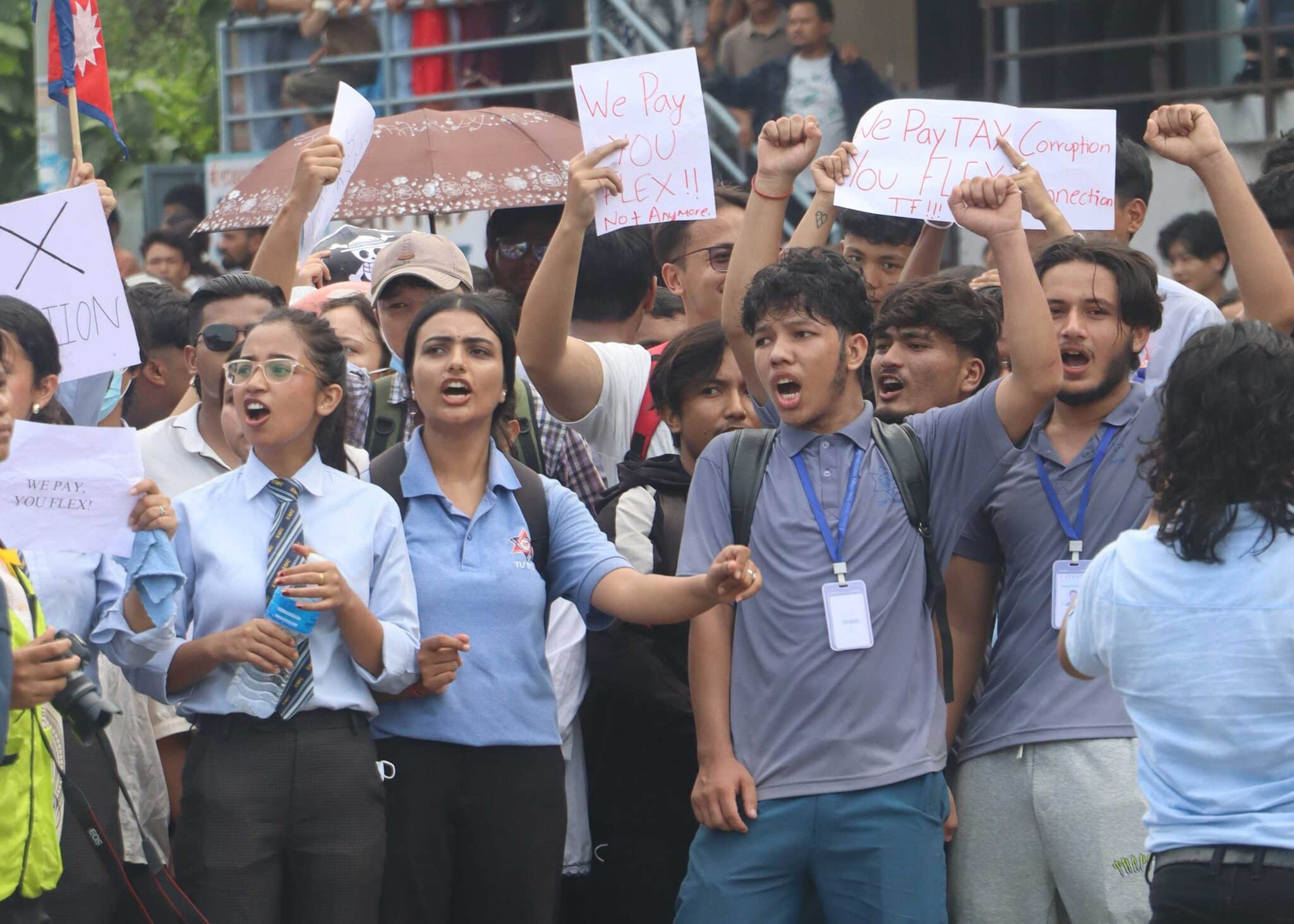 Gen Z protest in Nepal