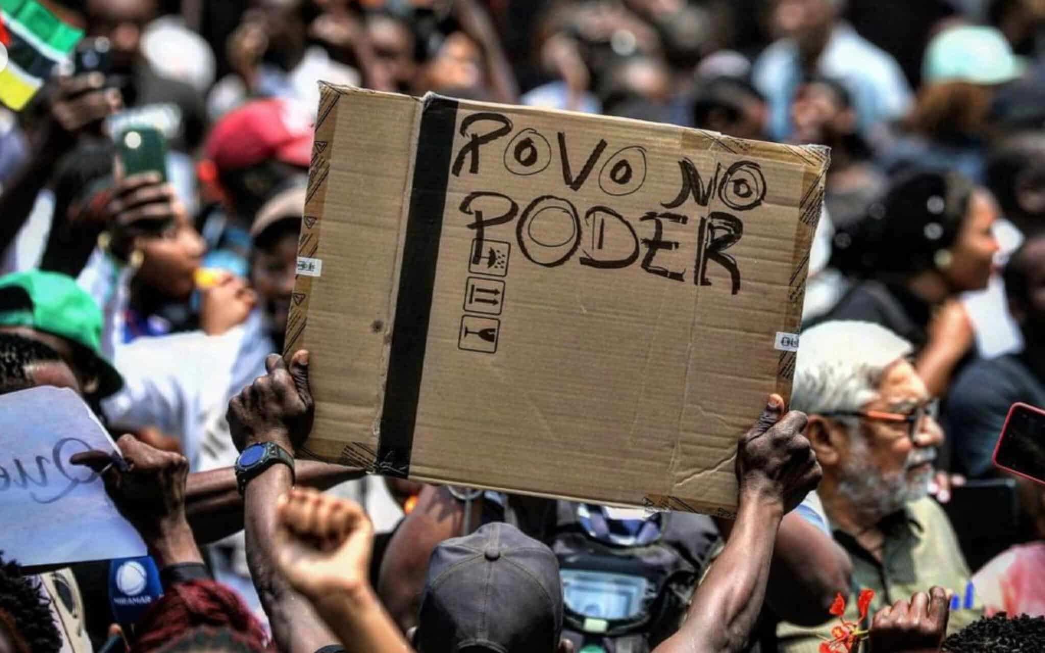 Mozambique protest